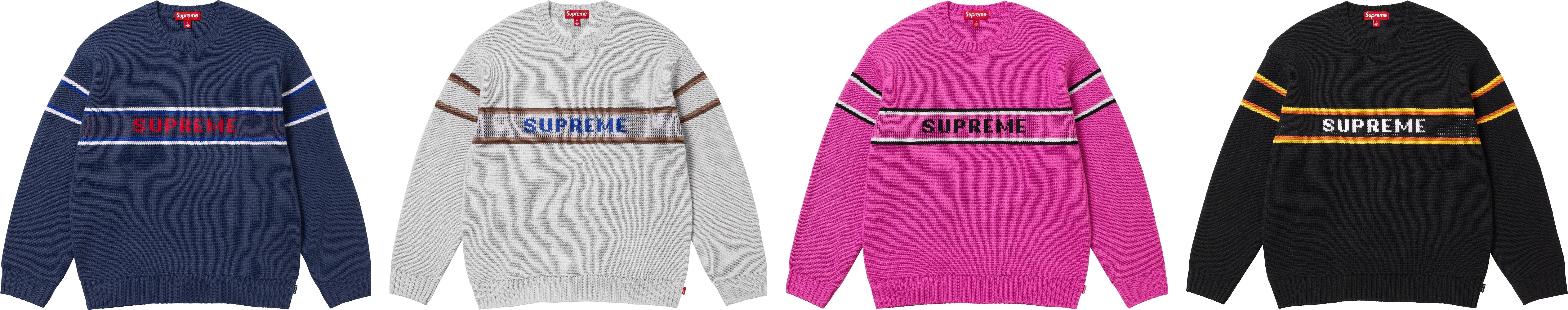 Chest Stripe Sweater
